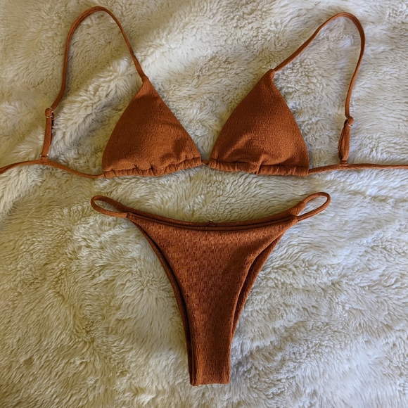 Zaful Rust Bikini Size Small - Picture 2 of 5